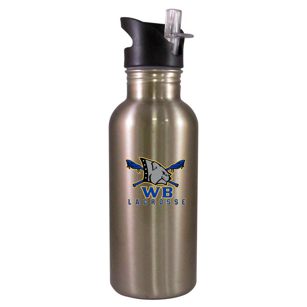 WB Bulldogs Lacrosse Team Water Bottle