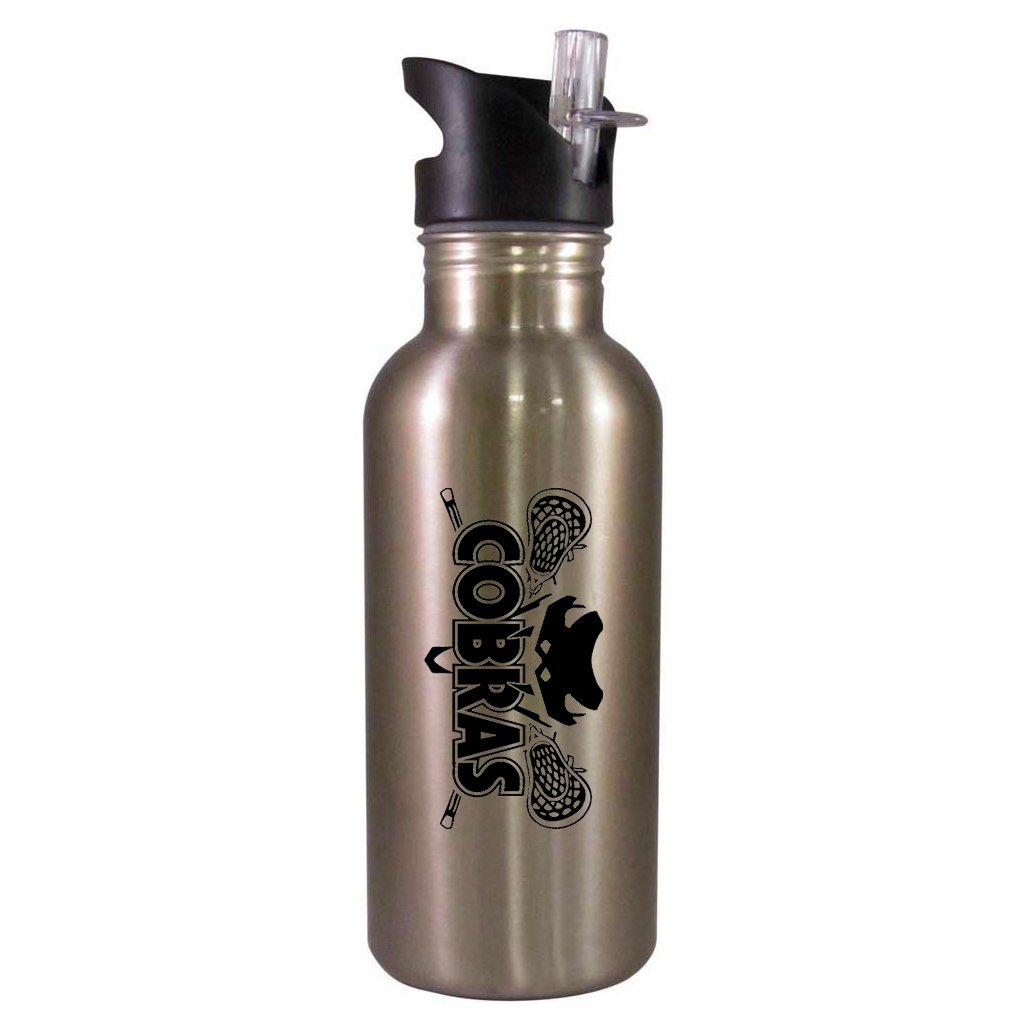 KC Cobras Lacrosse Team Water Bottle