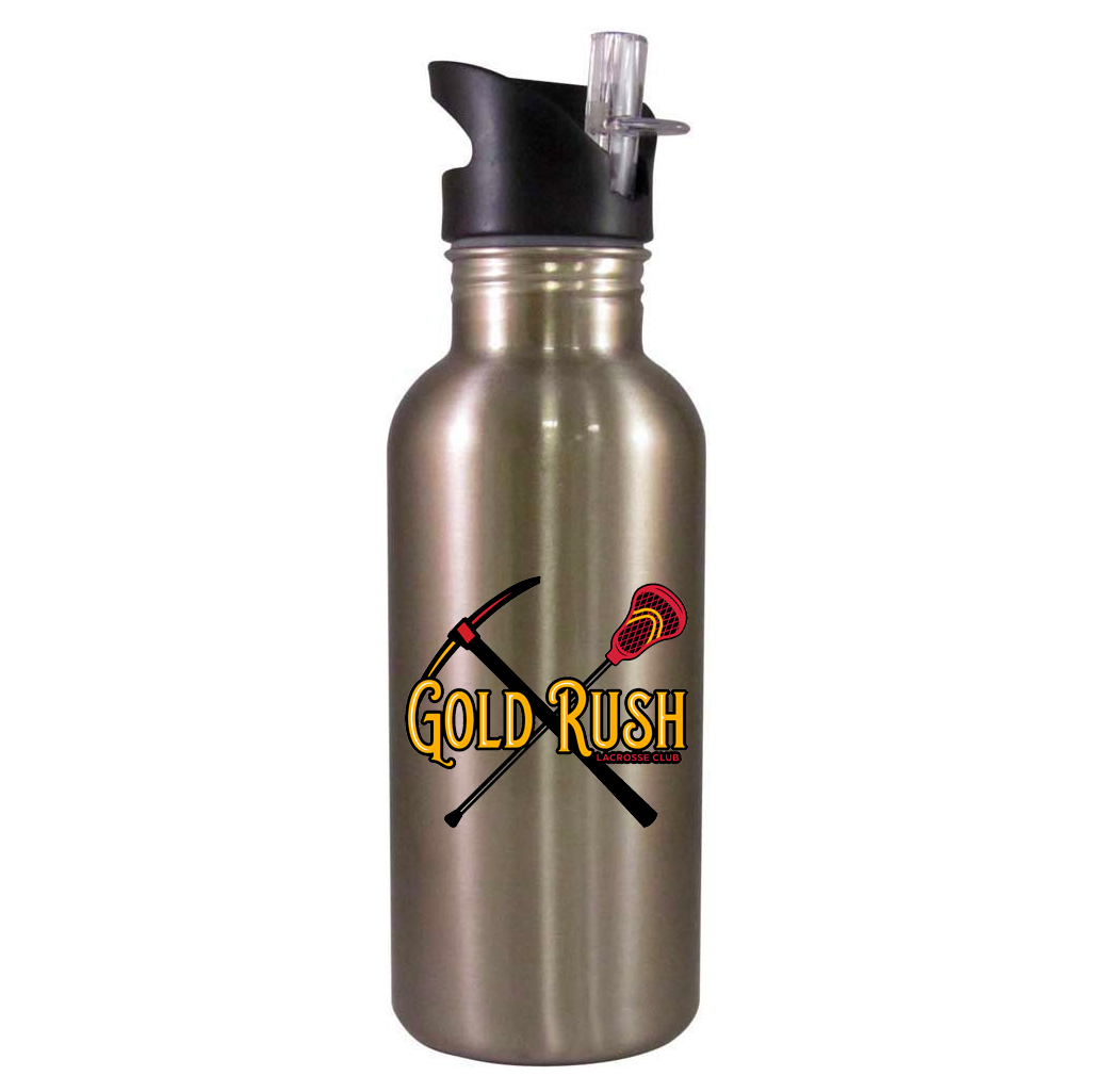 Gold Rush Lacrosse Team Water Bottle