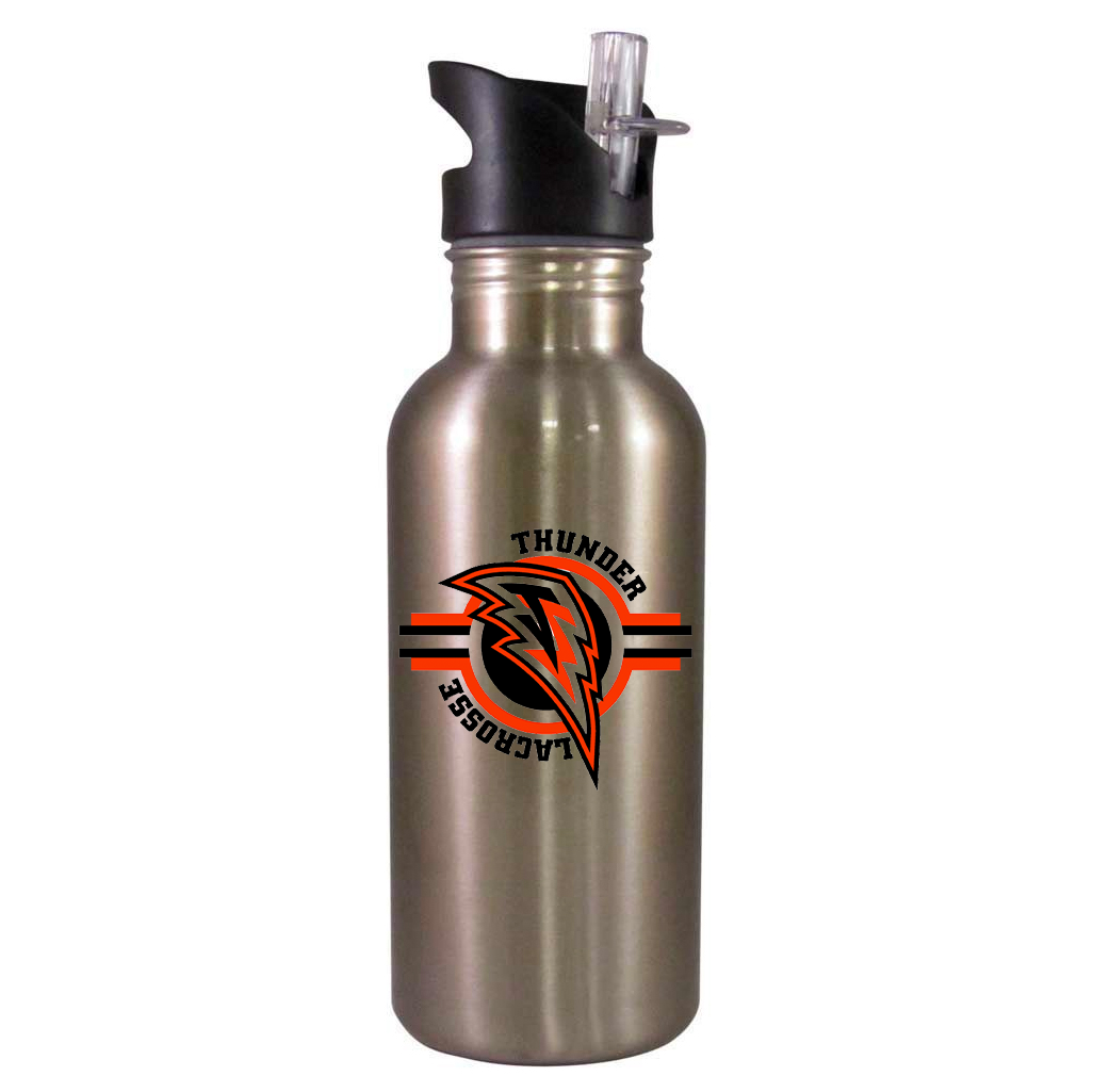 Jersey Thunder Girls Lacrosse Team Water Bottle