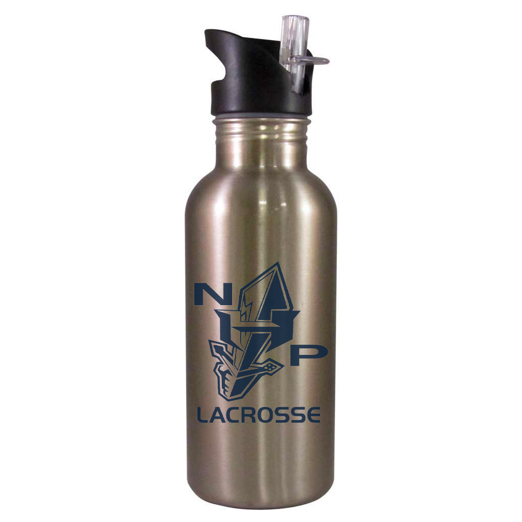 New Hyde Park HS Lacrosse Team Water Bottle