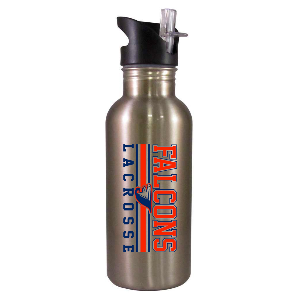 Jordan Falcons Girls Lacrosse Team Water Bottle