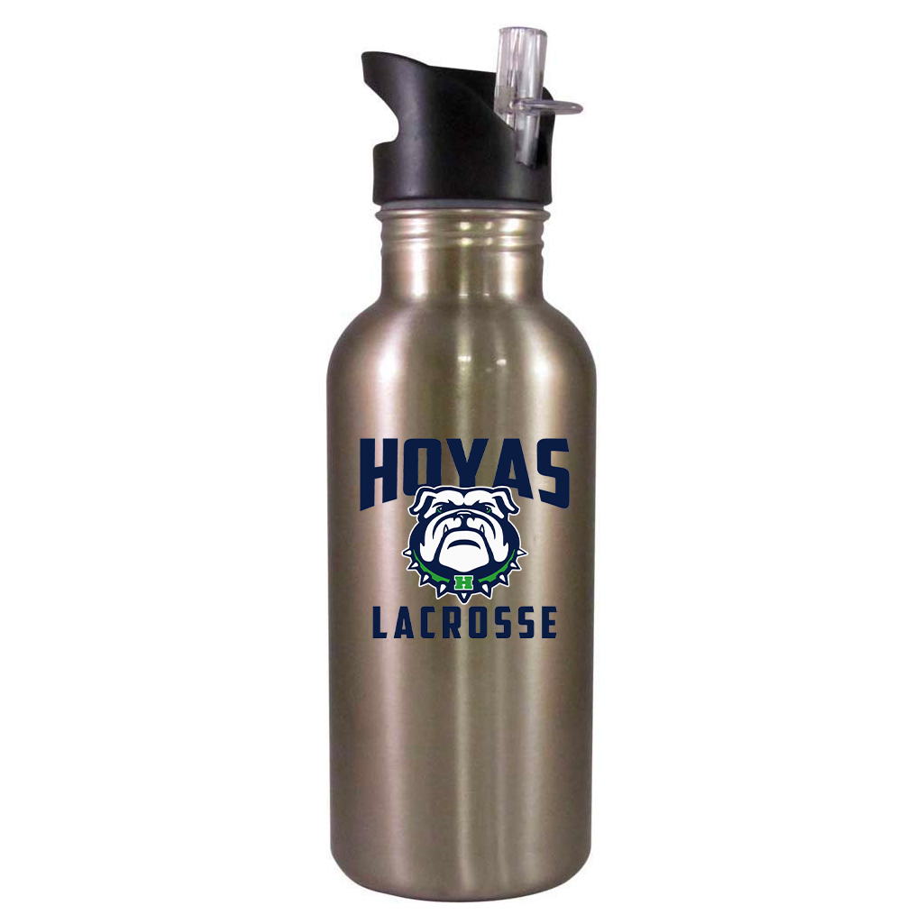 Hoya Lacrosse Team Water Bottle