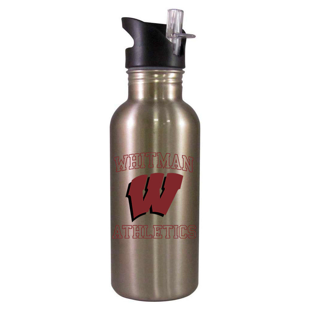 Whitman Athletics Team Water Bottle