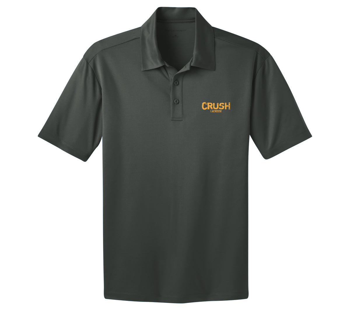 Crush Lacrosse Steel Grey Polo