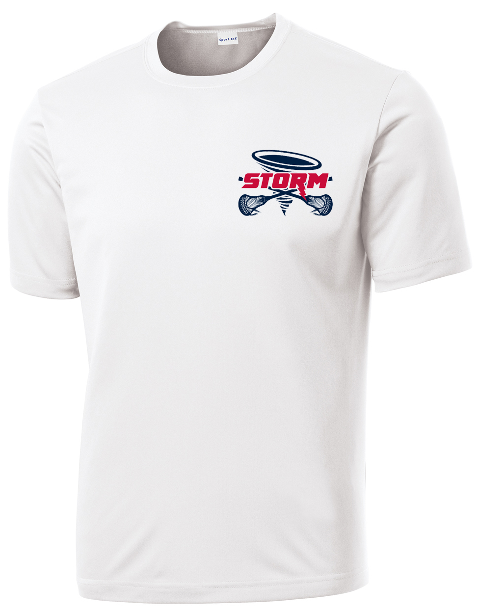 Oak Mountain Youth Lacrosse White Performance T-Shirt
