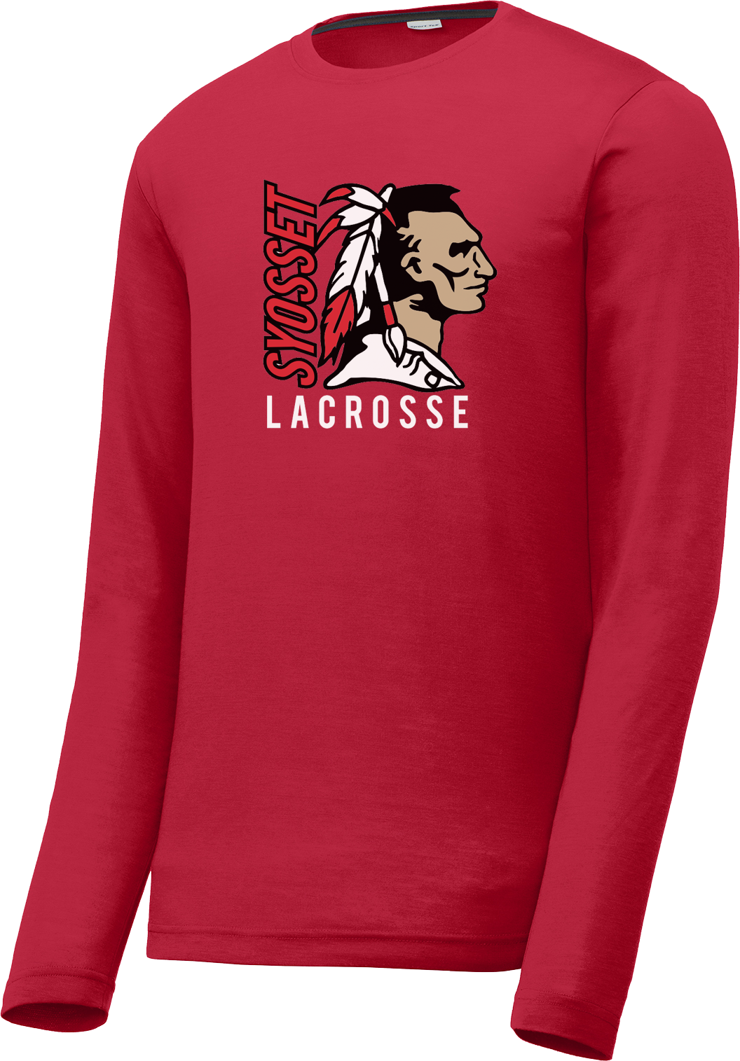 Syosset Lacrosse Long Sleeve CottonTouch Performance Shirt
