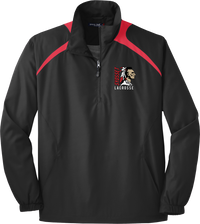 Syosset Lacrosse Brave Quarterzip Windbreaker