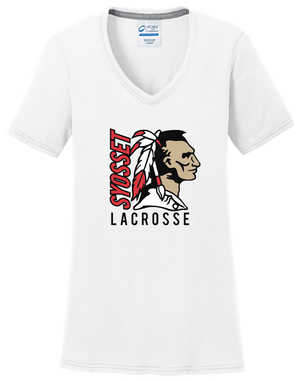 Syosset Lacrosse Women's White T-Shirt