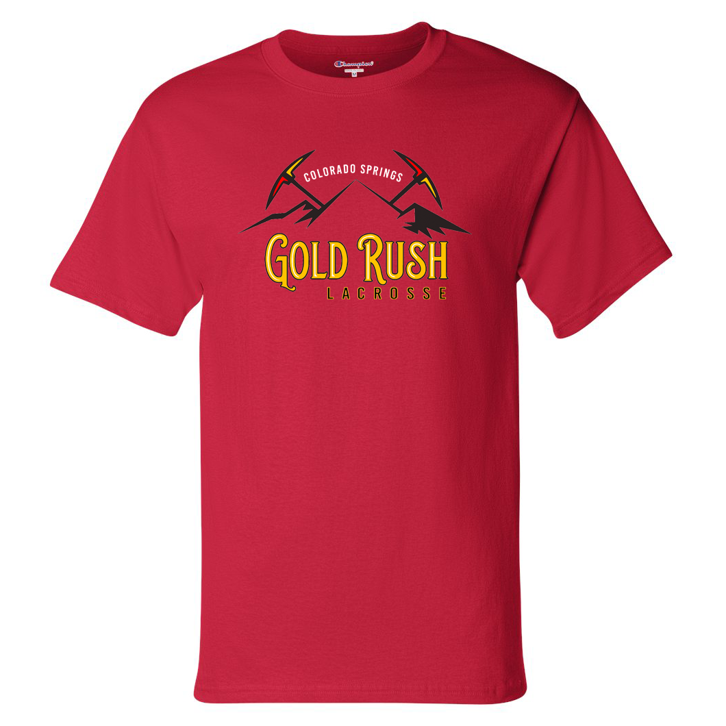 Gold Rush Lacrosse Champion Short Sleeve T- Shirt