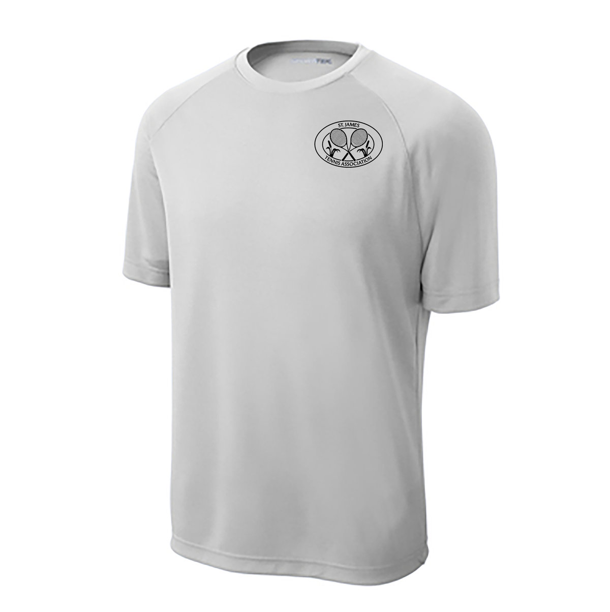 St. James Tennis Association Men's Dry Zone® Short Sleeve Raglan T-Shirt