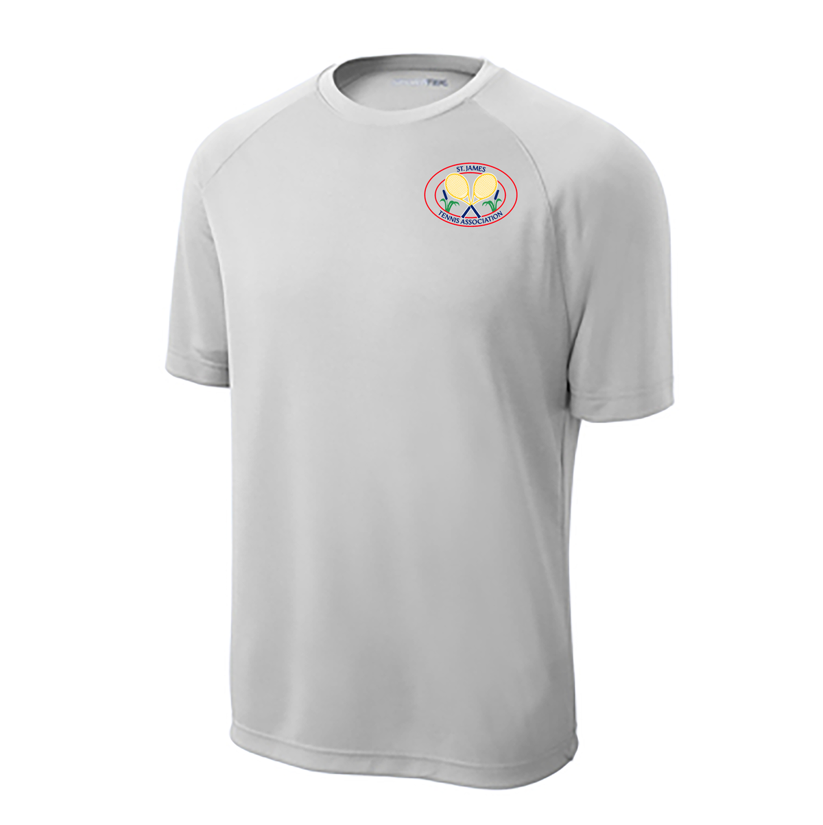 St. James Tennis Association Men's Dry Zone® Short Sleeve Raglan T-Shirt