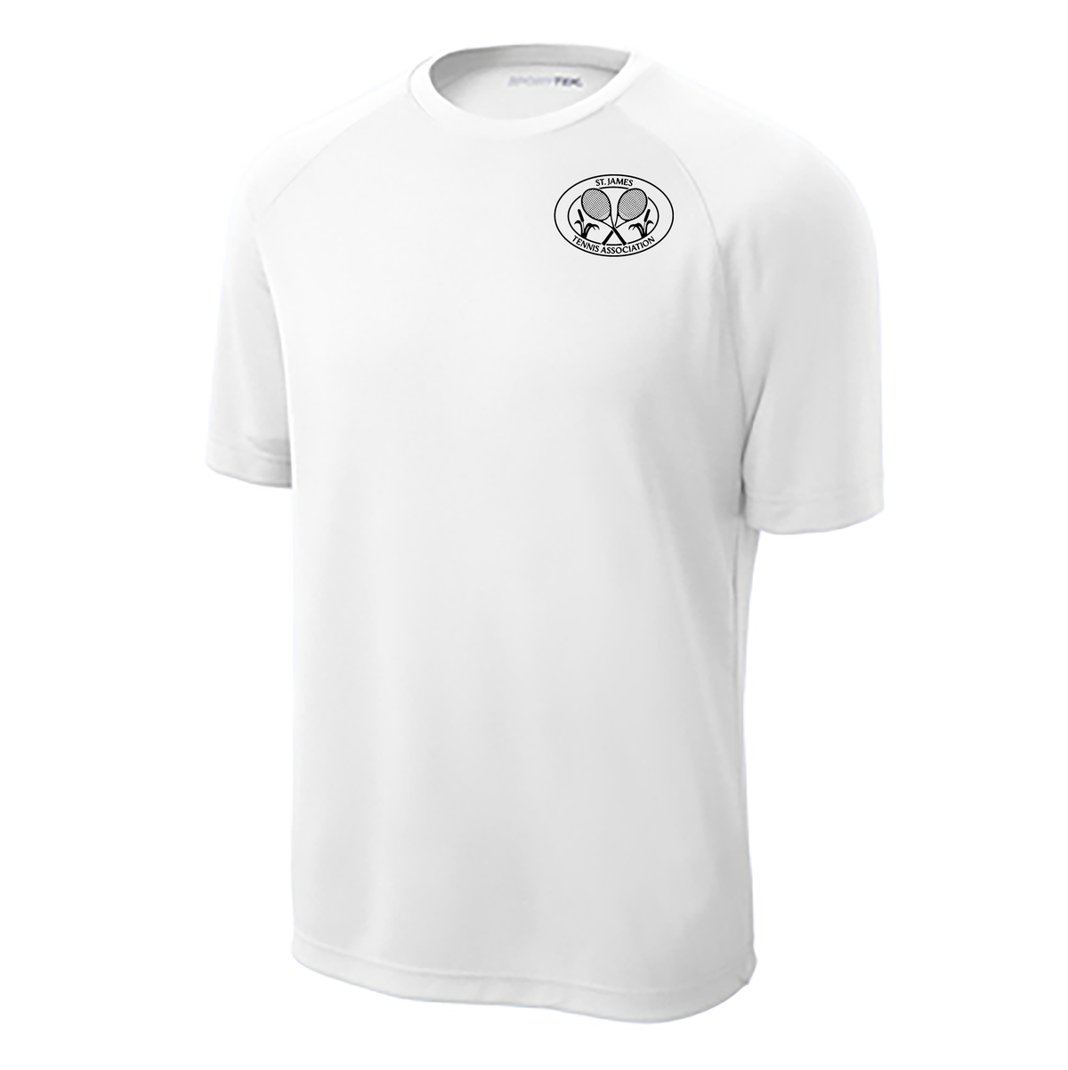 St. James Tennis Association Men's Dry Zone® Short Sleeve Raglan T-Shirt