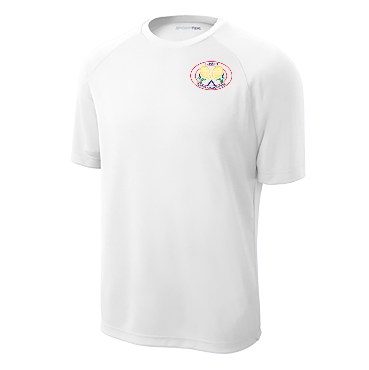 St. James Tennis Association Men's Dry Zone® Short Sleeve Raglan T-Shirt