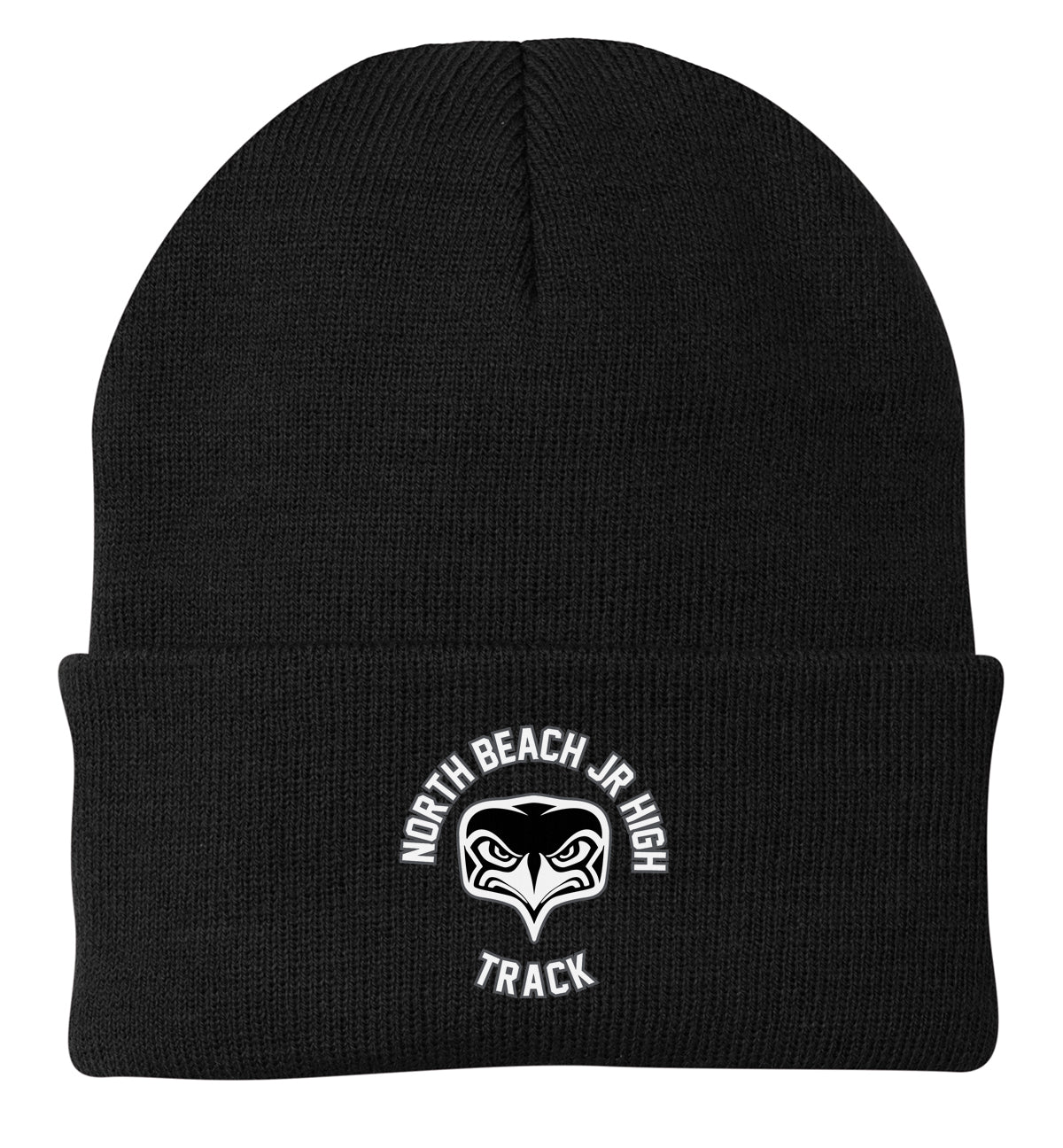 North Beach Jr. High Track Knit Beanie