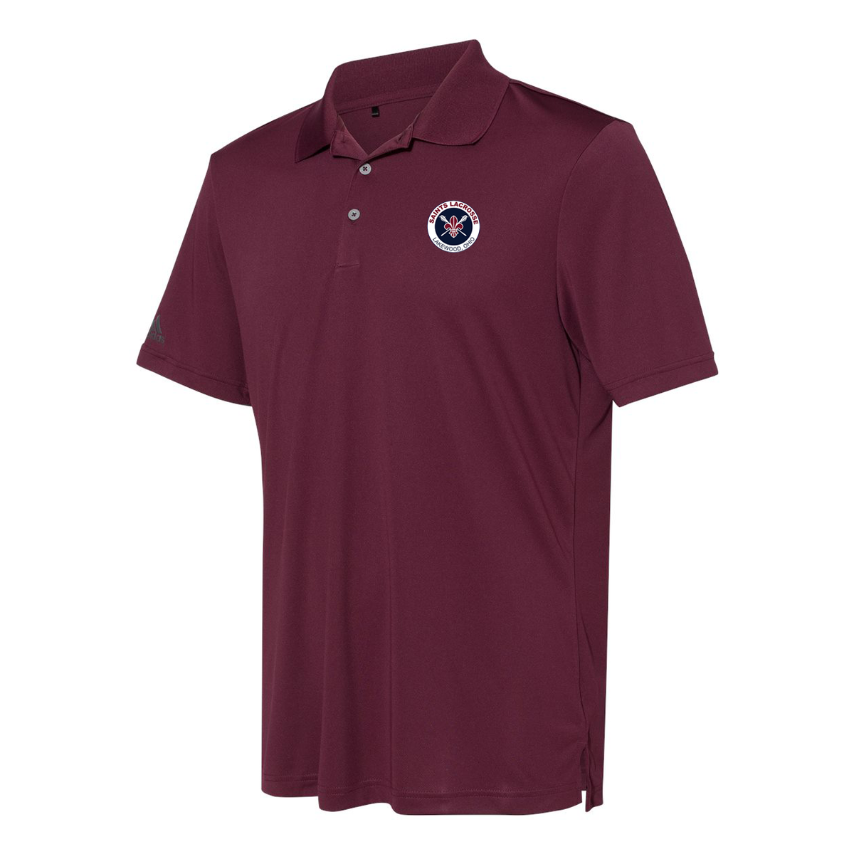 Lakewood Saints Lacrosse Adidas Performance Sport Polo