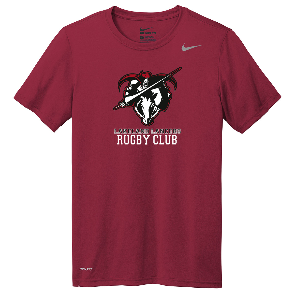 Lakeland Lancers Rugby Football Club Nike Legend Tee