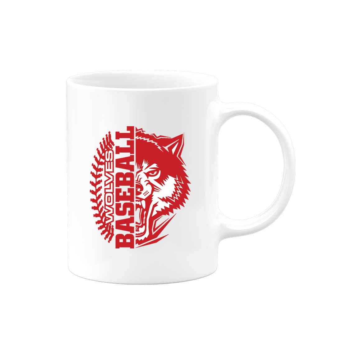 Wolves Baseball Team Mug