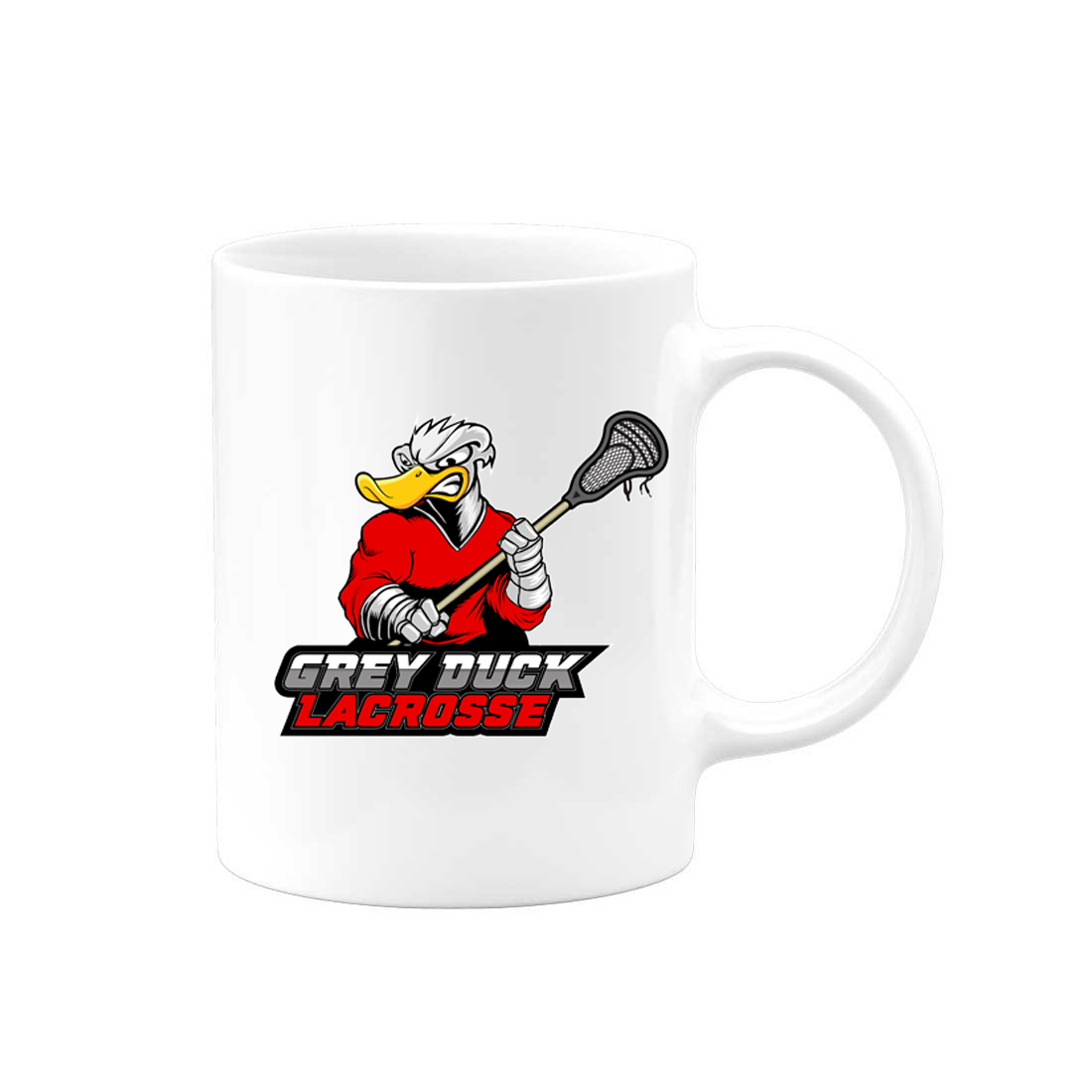 Grey Duck Lacrosse Team Mug
