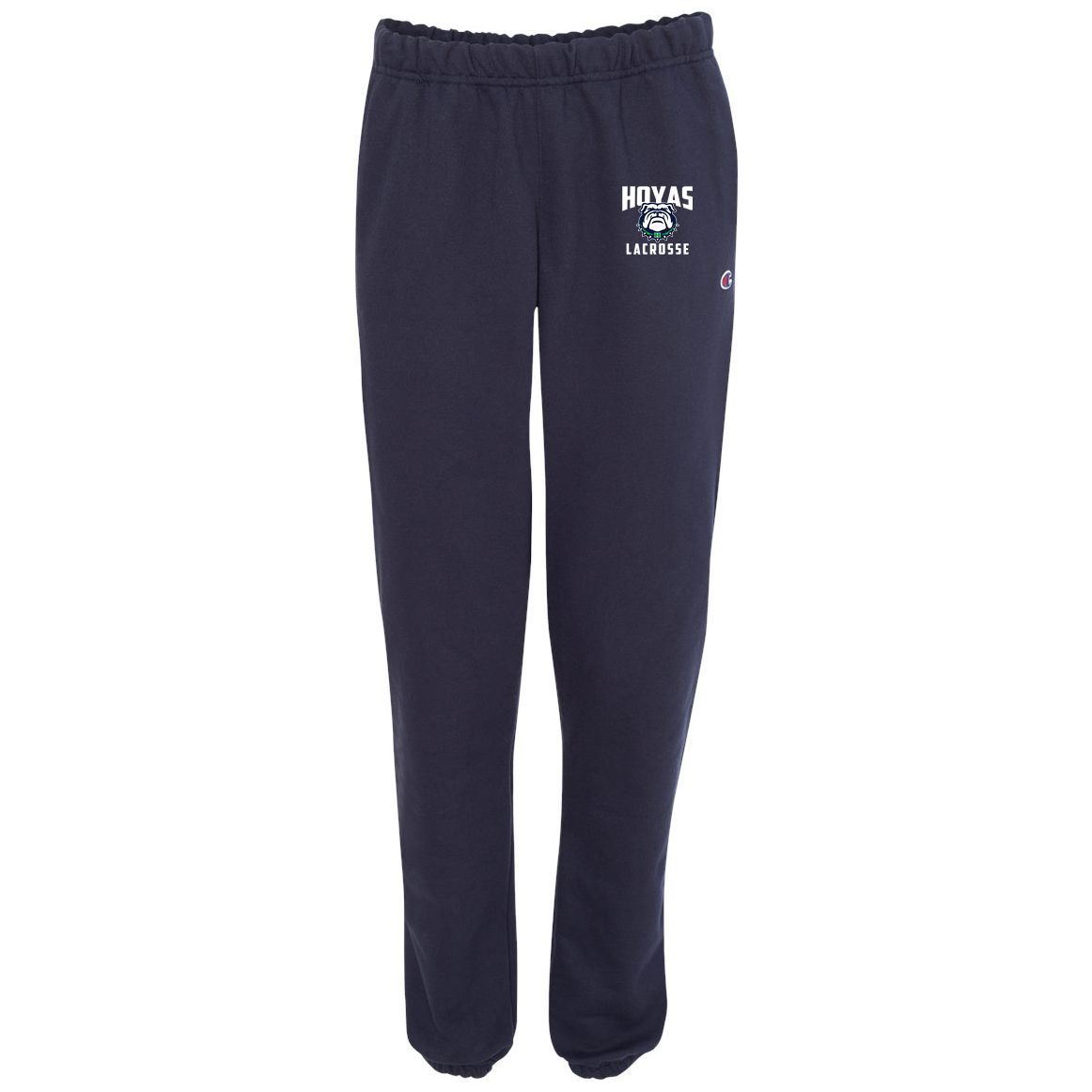 Hoya Lacrosse Champion Double Dry Eco Sweatpants w/ Elastic Bottom