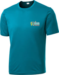 Frog Girls Lacrosse Tropic Blue Performance T-Shirt