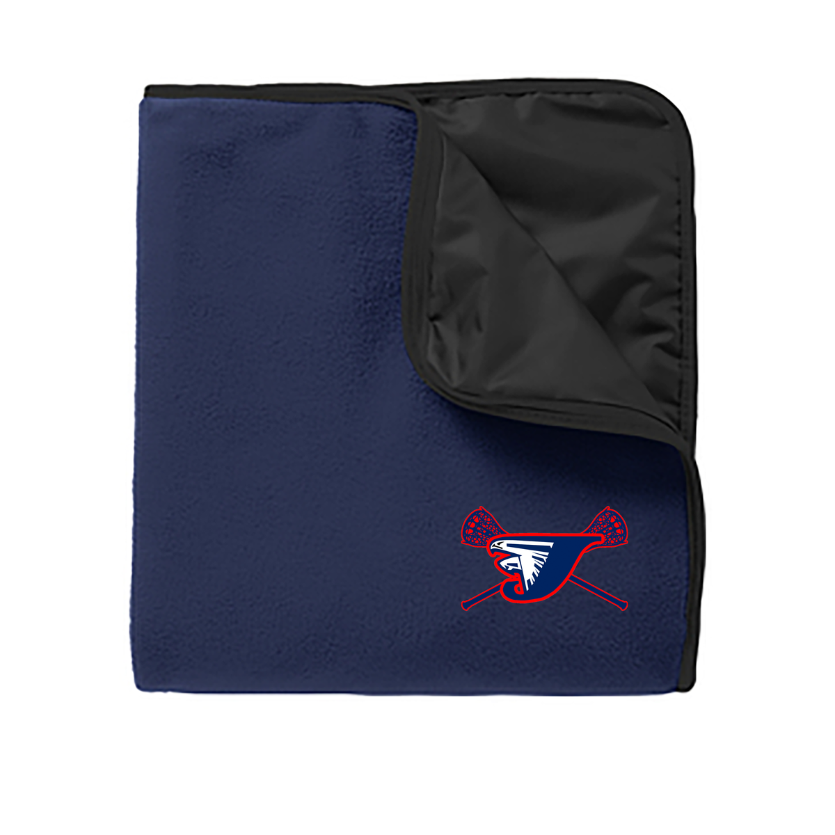 Jordan Falcons Girls Lacrosse Fleece & Poly Blanket