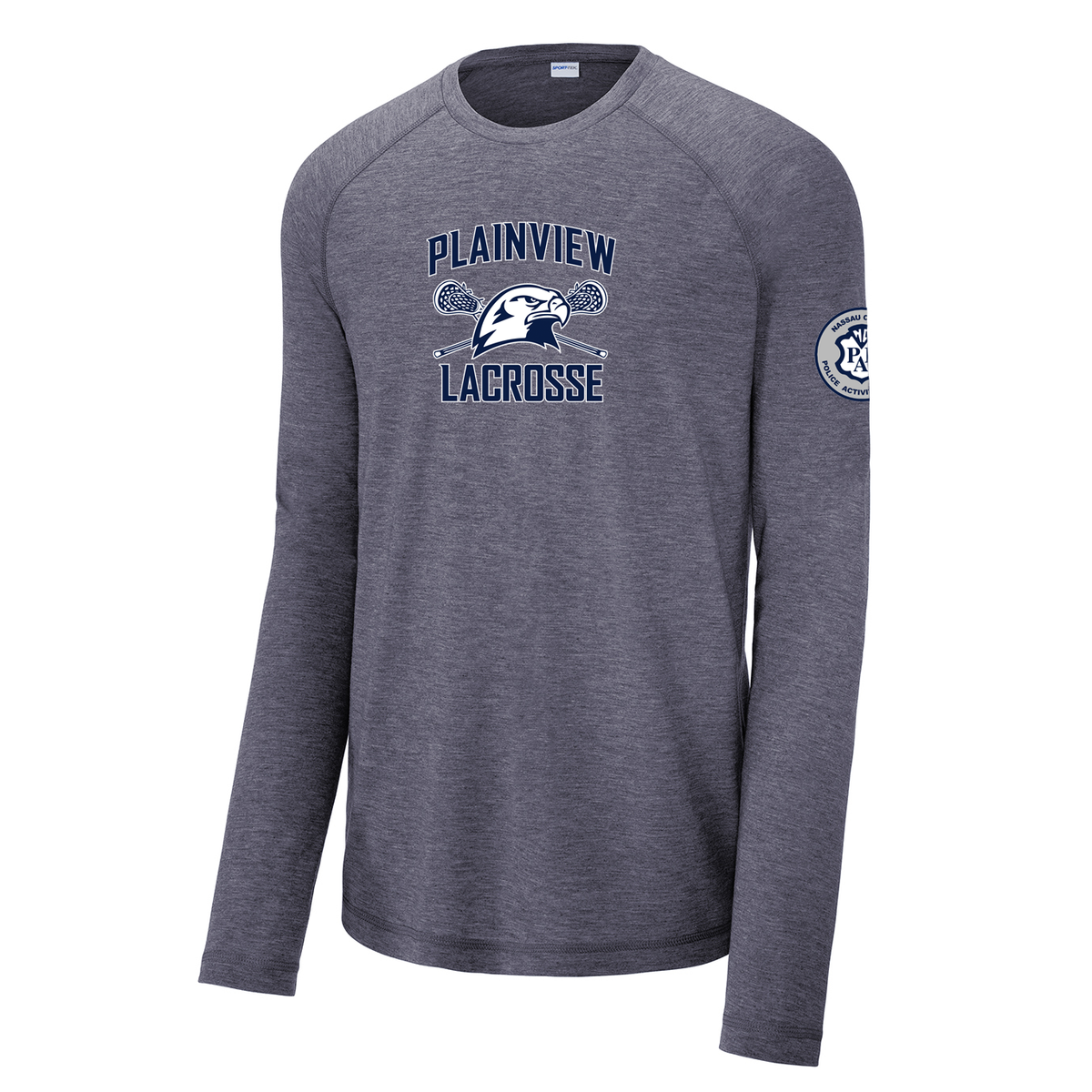 Plainview PAL Lacrosse Long Sleeve Raglan CottonTouch