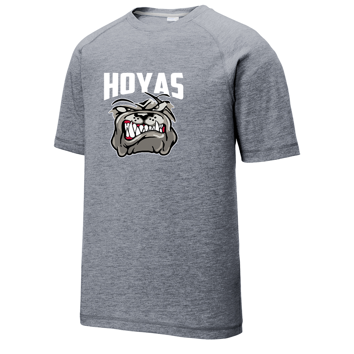 Hoya Lacrosse Team Raglan CottonTouch Tee