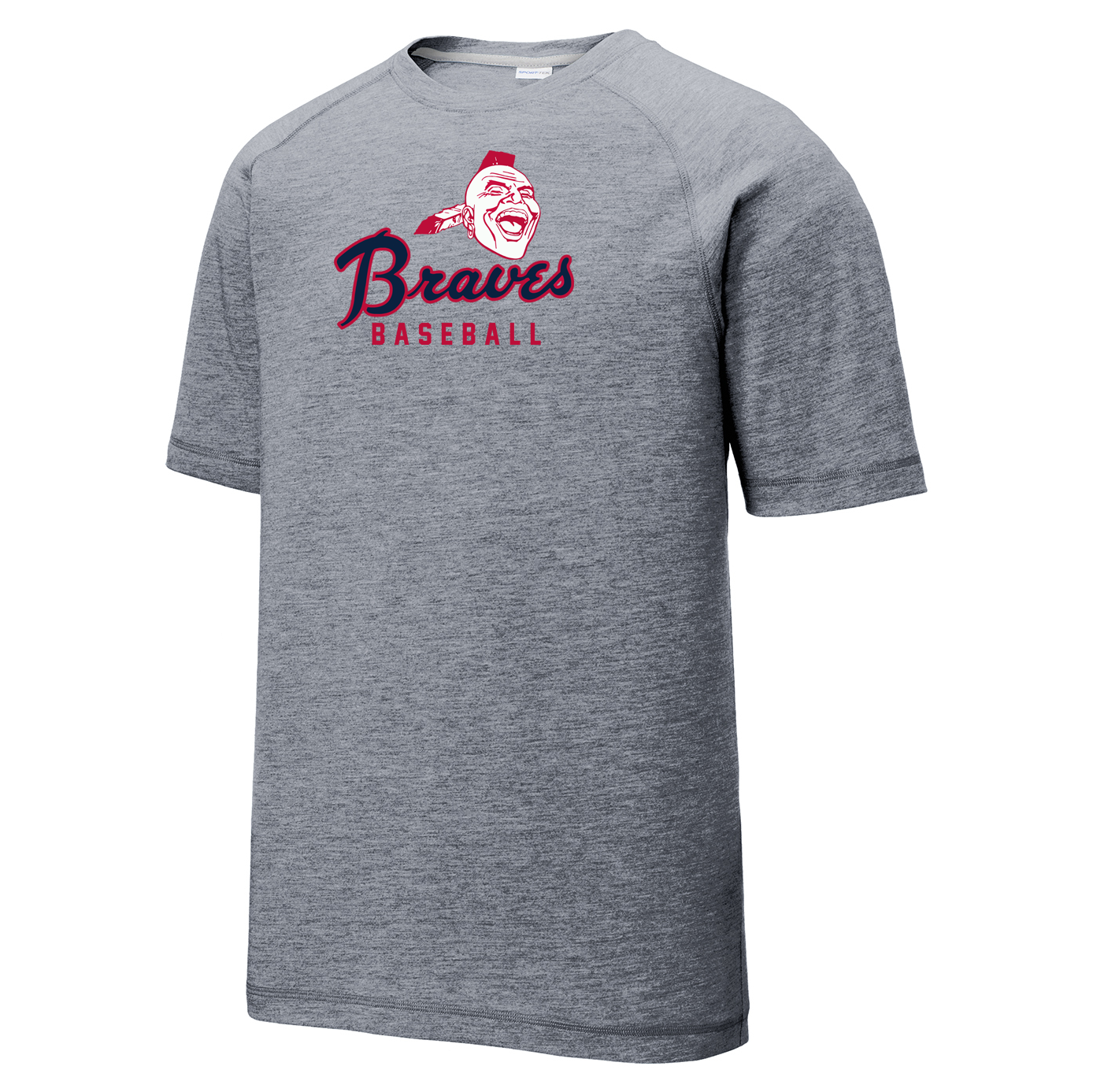 Tri-State Braves Raglan CottonTouch Tee – Blatant Team Store