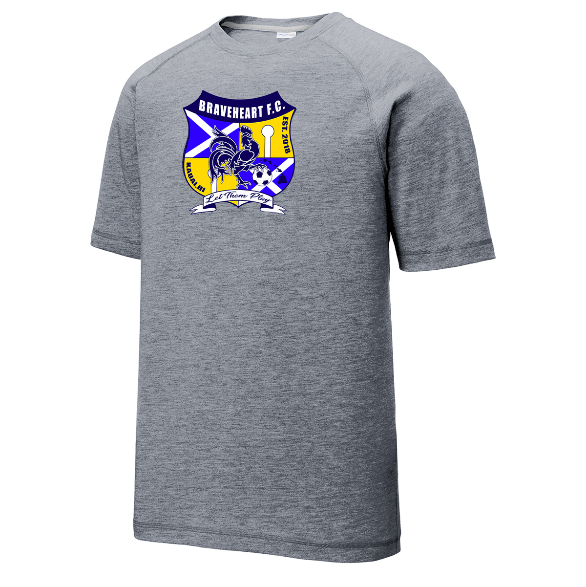 Kauai Braveheart FC Raglan CottonTouch Tee