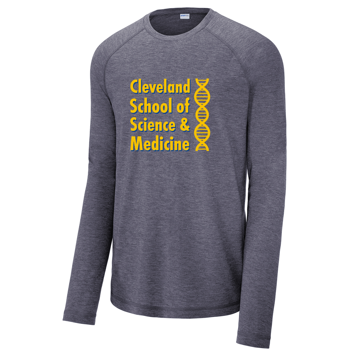 Cleveland School of Science and Medicine Long Sleeve Raglan CottonTouch