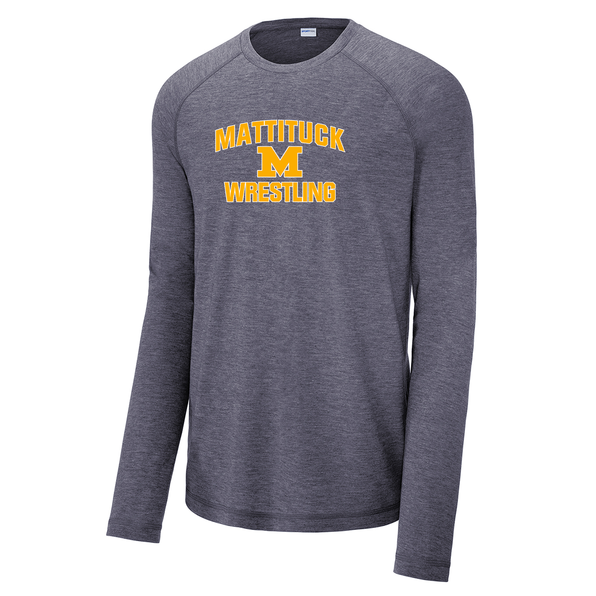 Mattituck Wrestling Long Sleeve Raglan CottonTouch