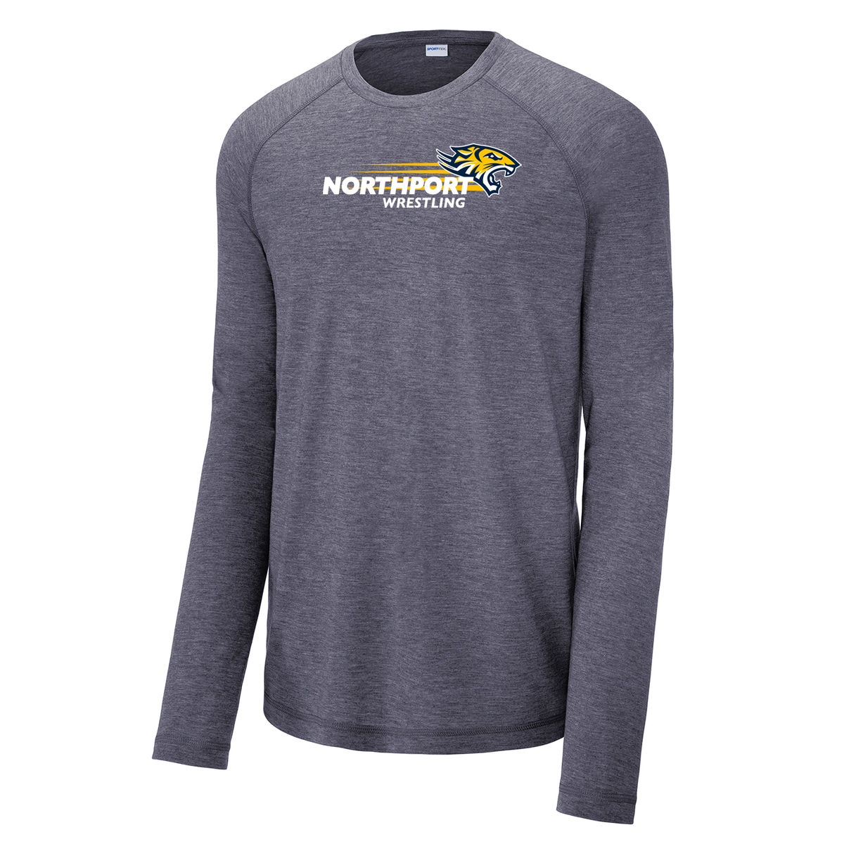 Northport Wrestling Long Sleeve Raglan CottonTouch