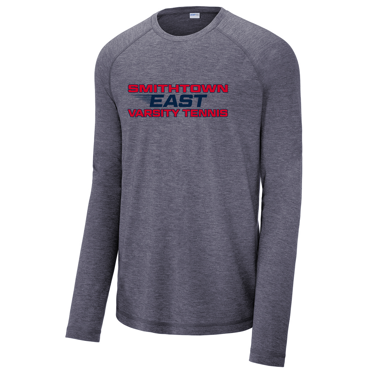 Smithtown East Varsity Tennis Long Sleeve Raglan CottonTouch