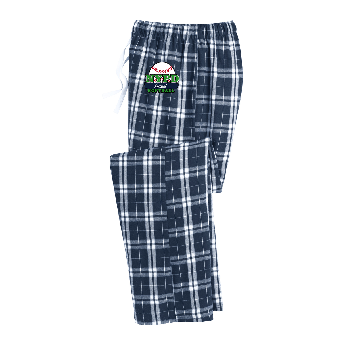 NYPD Softball Plaid Pajama Pants