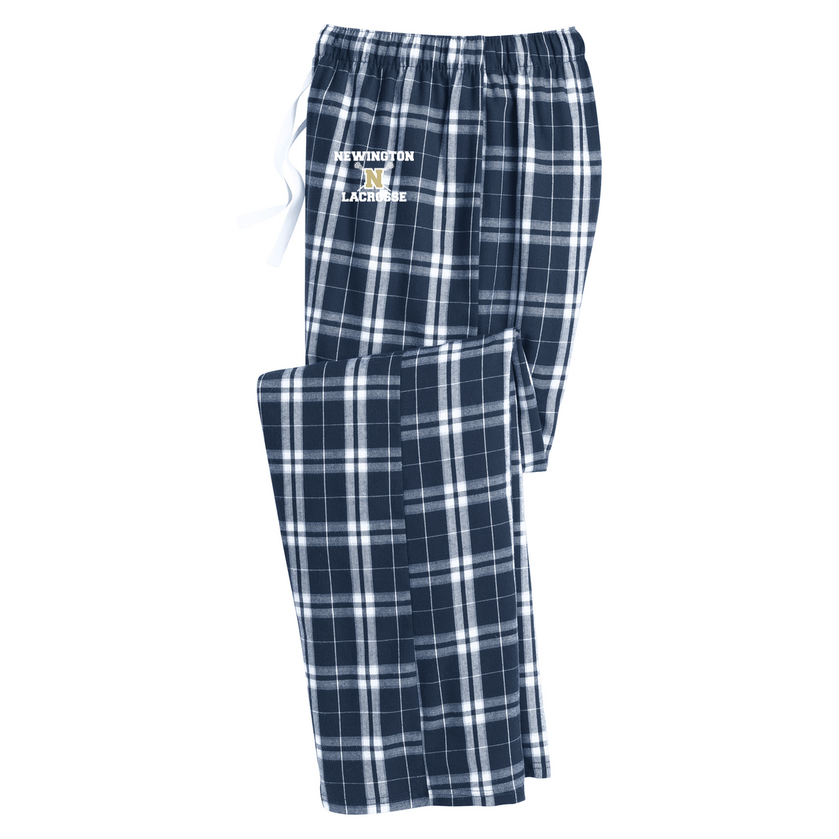 Newington High School Lacrosse Plaid Pajama Pants