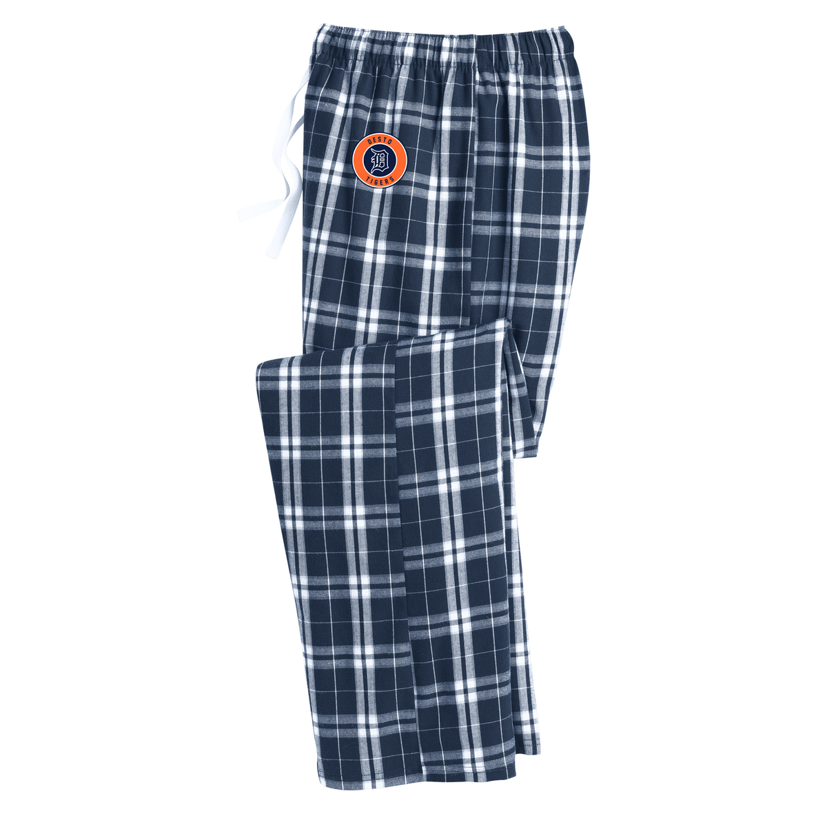 Desto Tigers Baseball  Plaid Pajama Pants