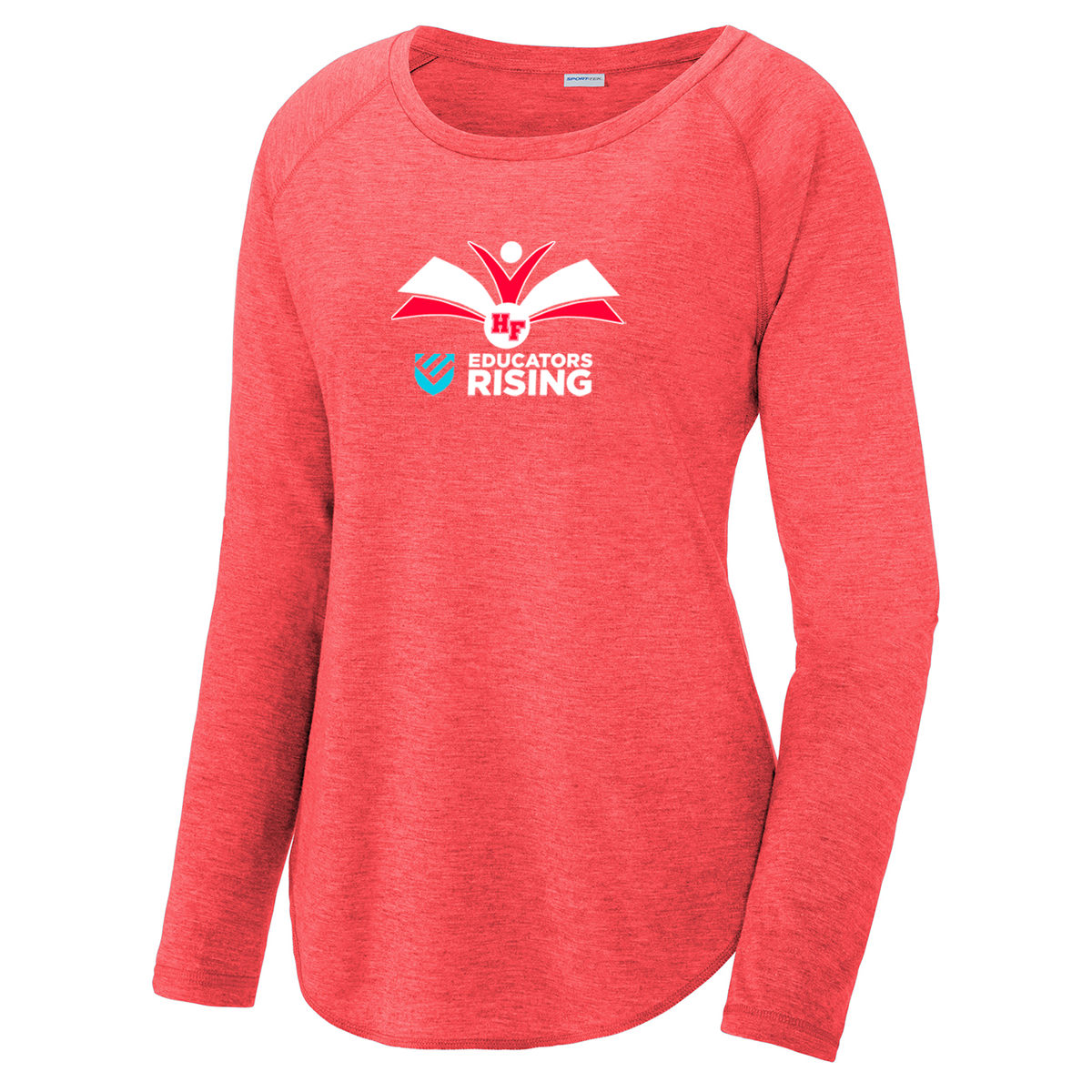 HF Educators Rising Women's Raglan Long Sleeve CottonTouch