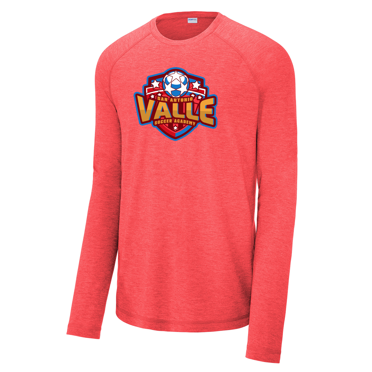 Valle Soccer Academy Long Sleeve Raglan CottonTouch