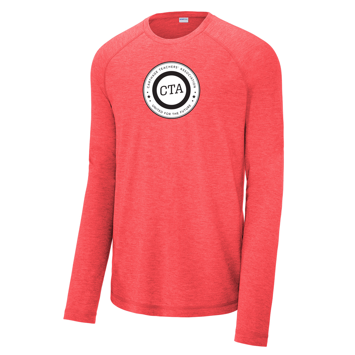 Carthage Teachers' Association Long Sleeve Raglan CottonTouch