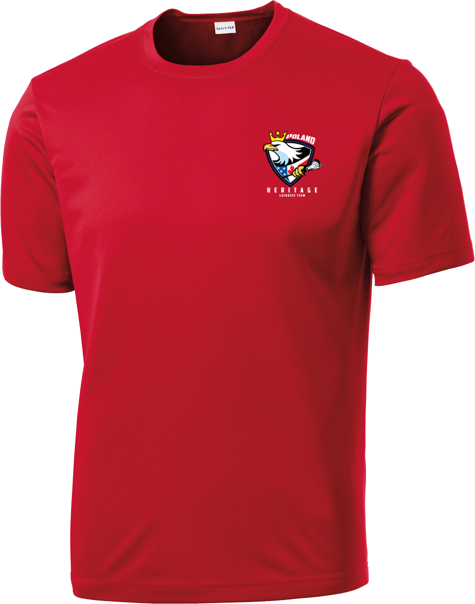 Poland Heritage Team Red Performance T-Shirt