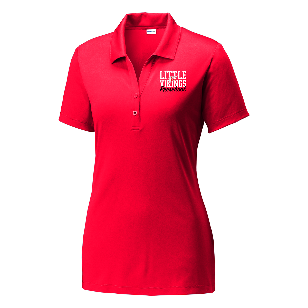 HF Little Vikings Preschool Ladies Micropique Sport-Wick Polo