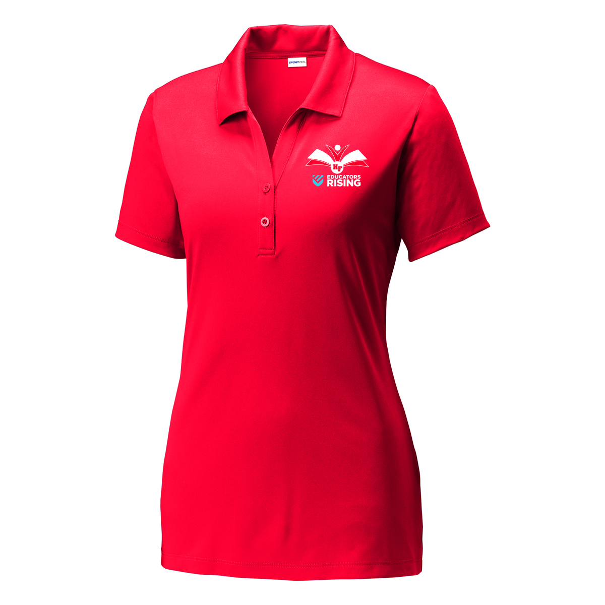 HF Educators Rising Ladies Micro Pique Polo