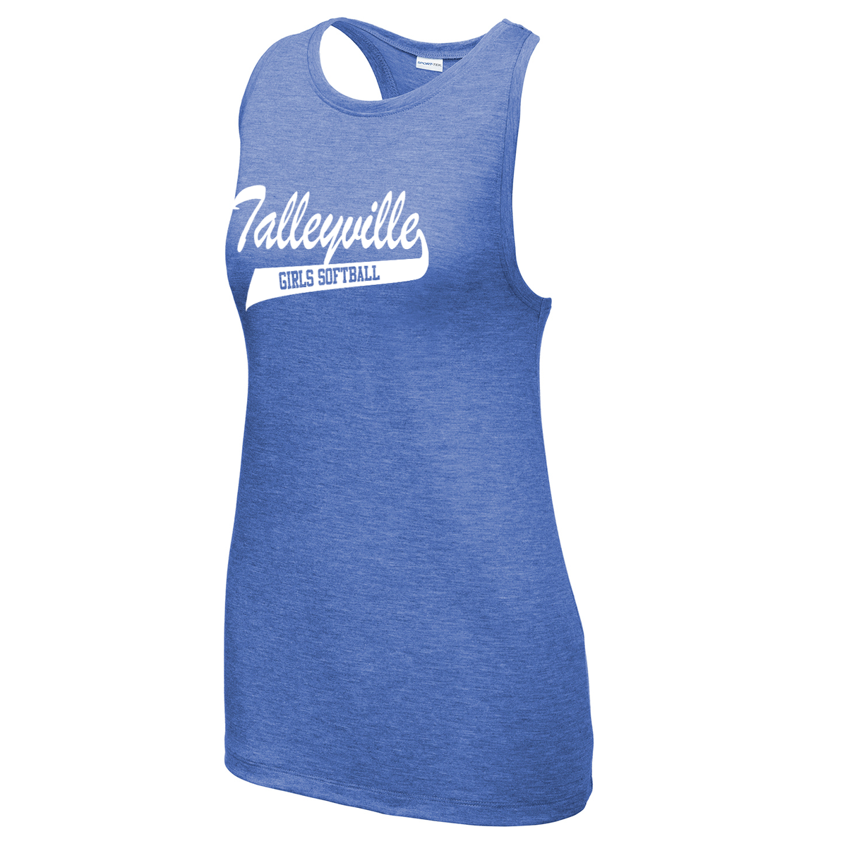 Talleyville Rec Softball Women's Tri-Blend Wicking Racerback