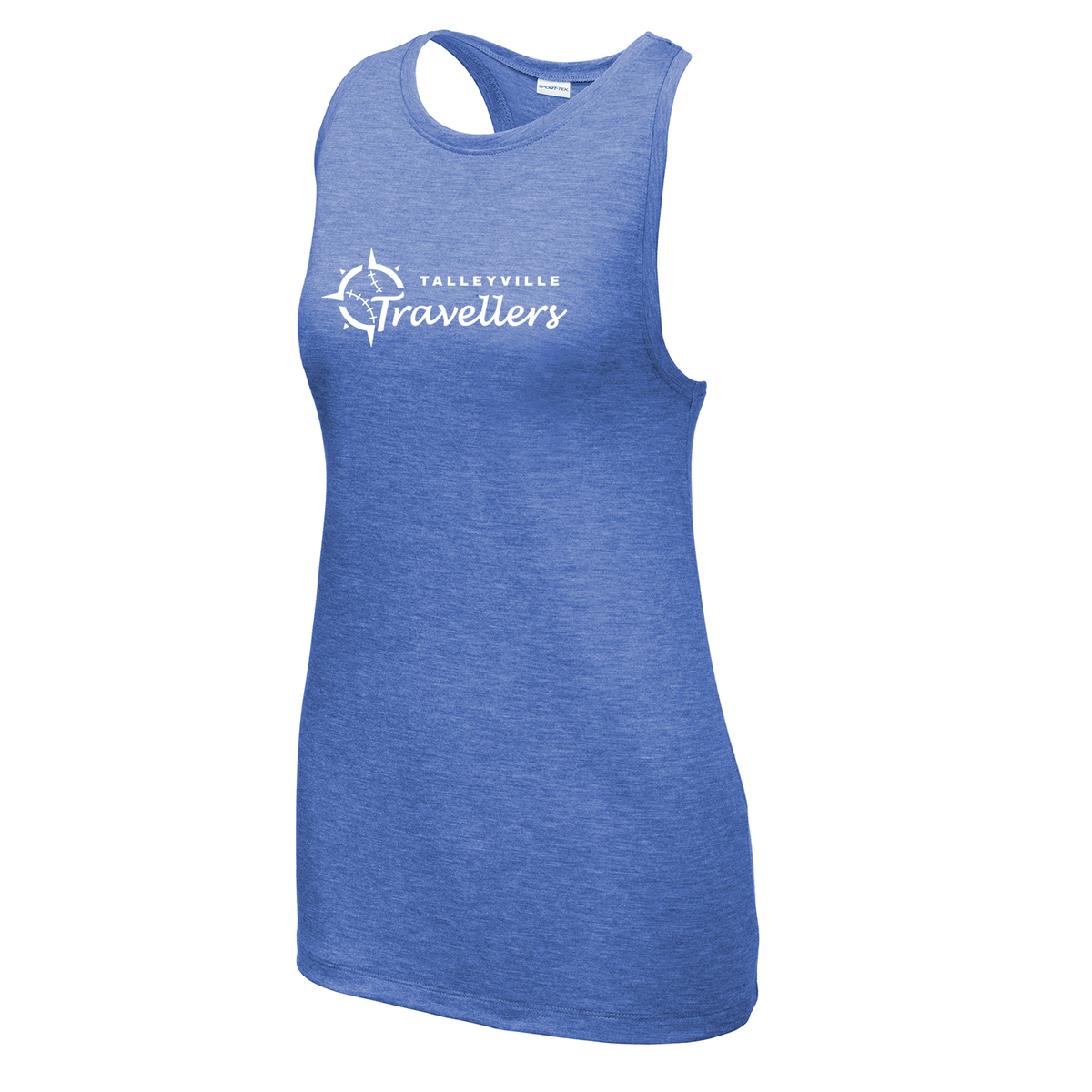 Talleyville Travel Softball Women's Tri-Blend Wicking Racerback