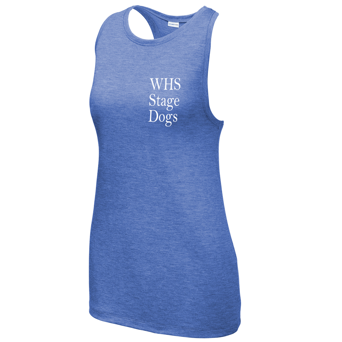 Westerly HS Drama Club Women's Tri-Blend Wicking Racerback