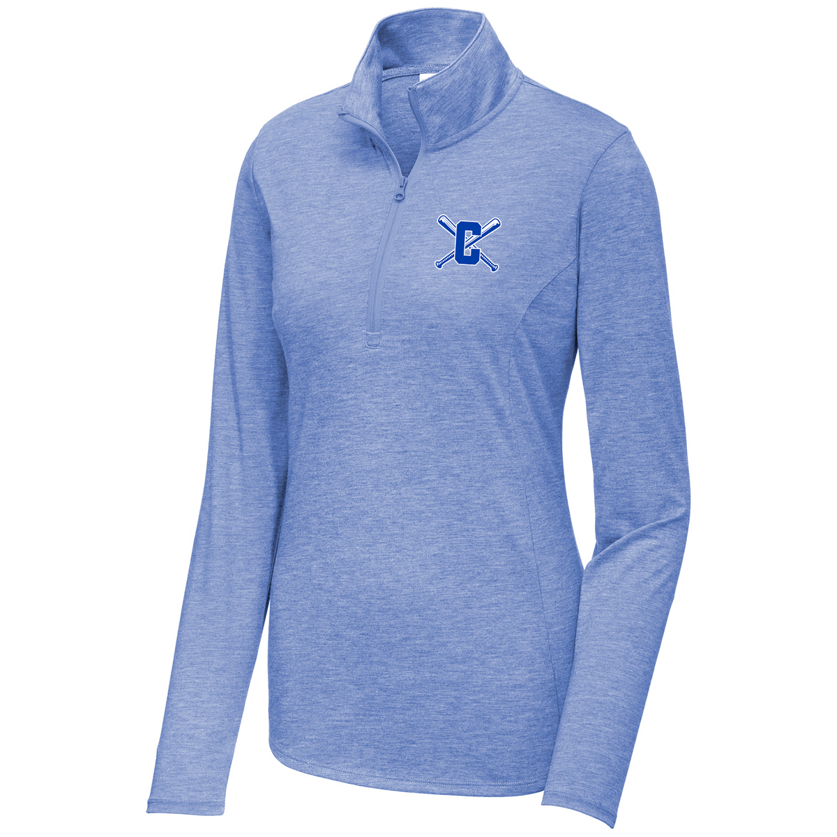 Centereach Softball Women's Tri-Blend Quarter Zip