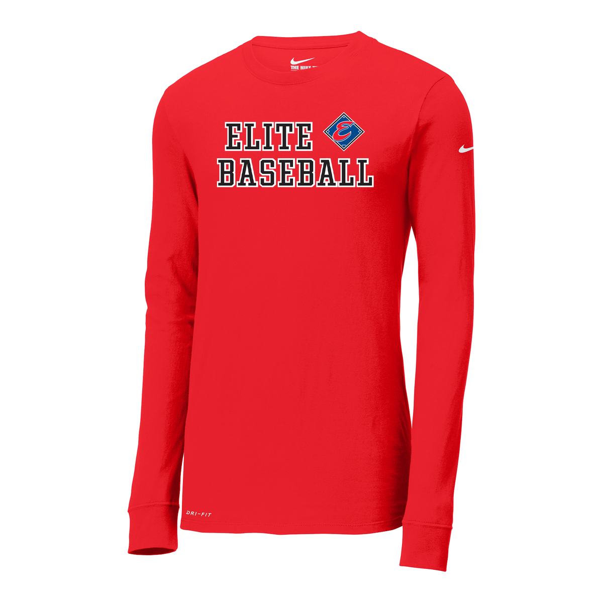 Elite Baseball Nike Dri-FIT Long Sleeve Tee