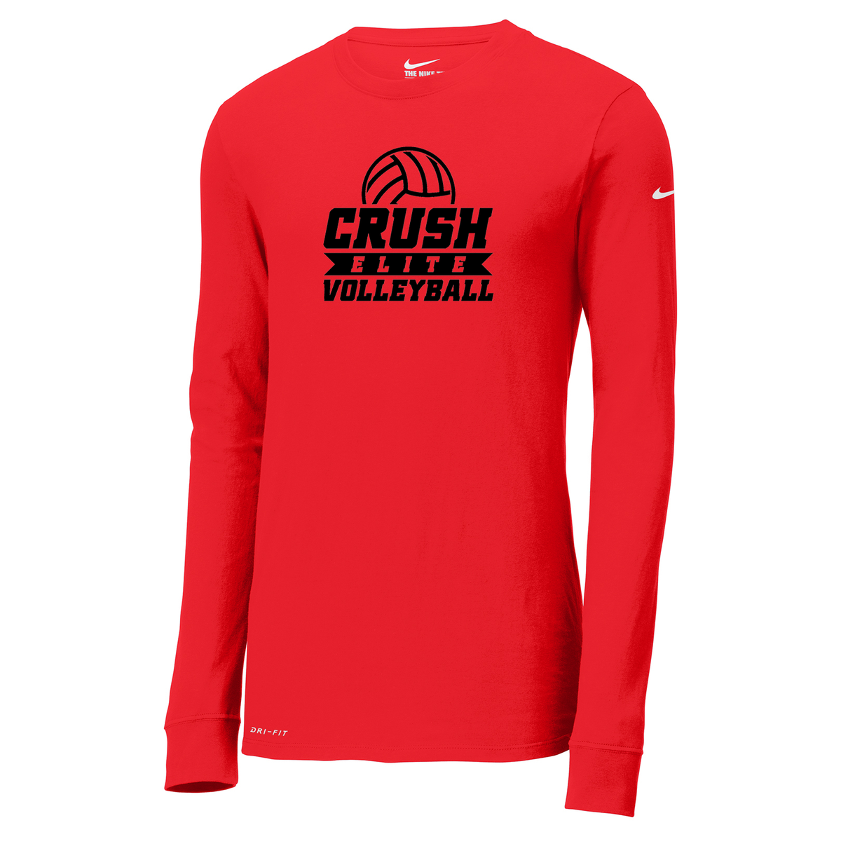 Crush Elite Volleyball Nike Dri-FIT Long Sleeve Tee