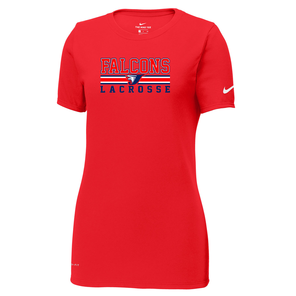 Jordan Falcons Girls Lacrosse Nike Ladies Dri-FIT Tee